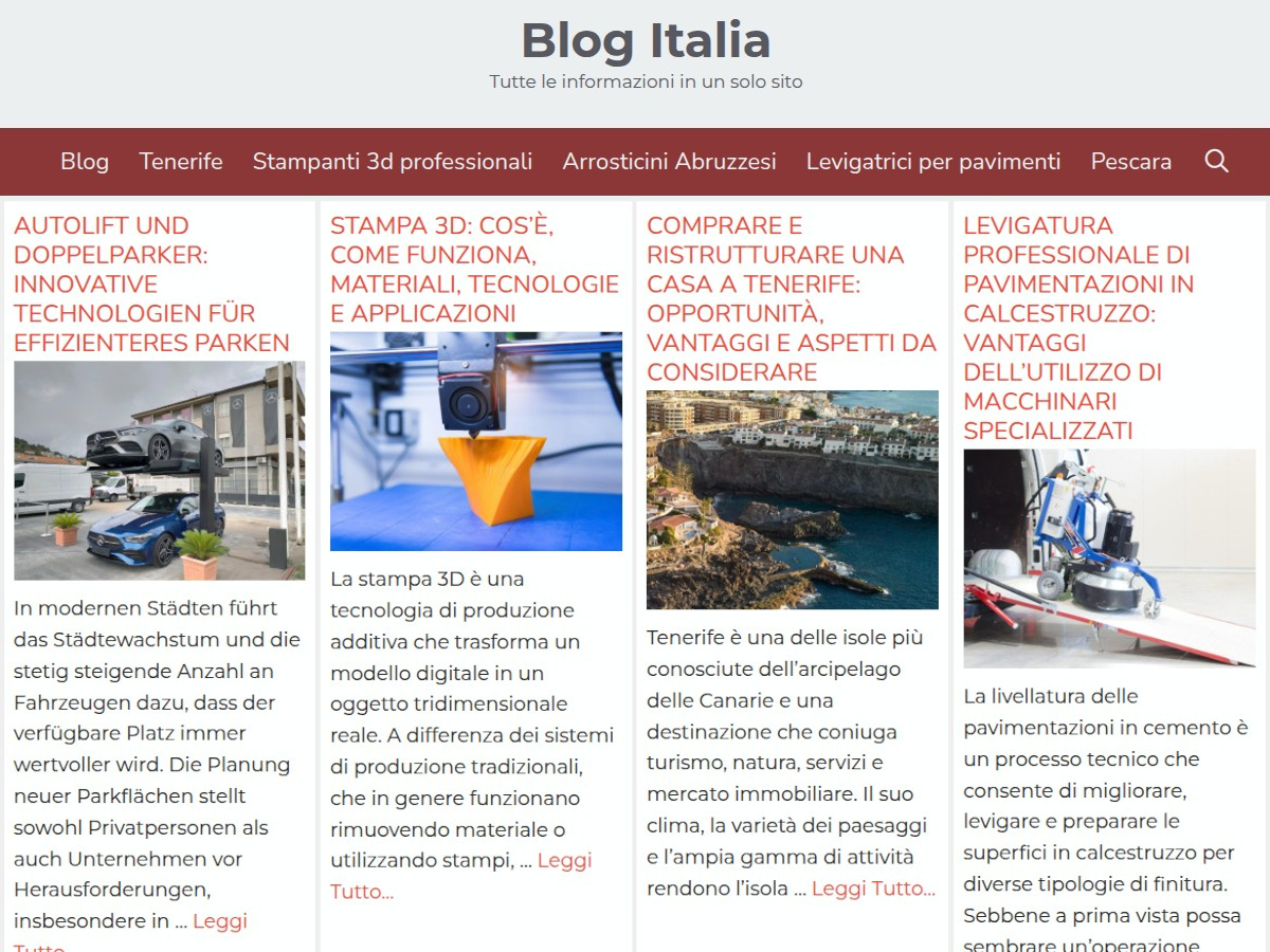 Blog Italia presenta le aziende abruzzesi e le loro eccellenze